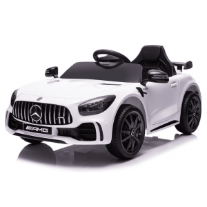 Mercedes Elektrische Kinderauto GT-R AMG Wit - 12V - Afstandsbediening Alle producten BerghoffTOYS