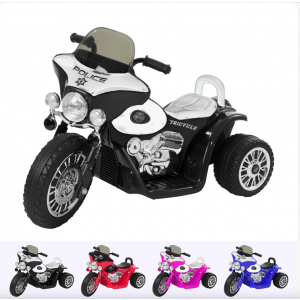 Kijana moto enfant police Wheely noire Alle producten BerghoffTOYS