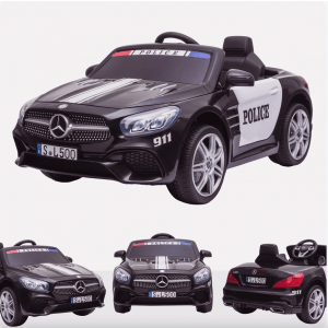 Mercedes voiture enfant police SL500 noire Sale BerghoffTOYS