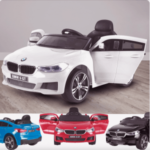 BMW voiture électrique pour enfants 6GT blanche Sale BerghoffTOYS