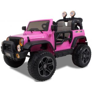 Kijana Jeep elektrische kinderauto 2-zits roze Alle producten BerghoffTOYS