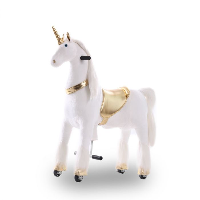 Kijana unicorn rijdend speelgoed goud groot Alle producten BerghoffTOYS