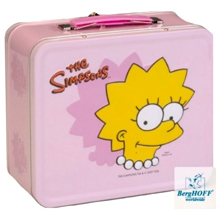 BerghOFF Lunchbox ( Boite à Déjeuner ) Les Simpsons Lisa Keukengerei en accessoires Keukenaccessoires