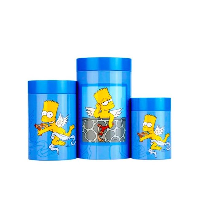 Set van 3 Dozen The Simpsons Voorraaddozen Keukenaccessoires